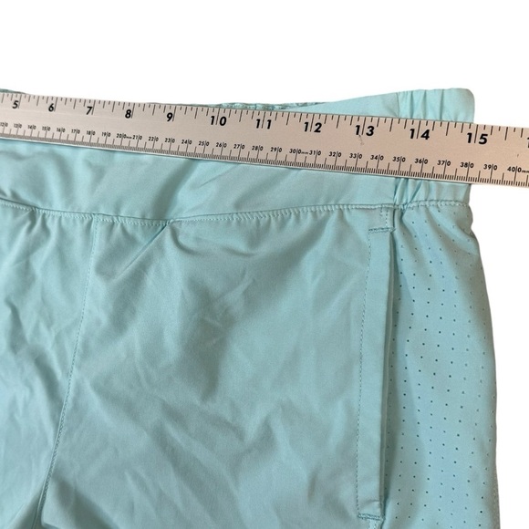 Layer 8 Shorts Lined Athletic Shorts Blue Womens Size Medium - Picture 4 of 6